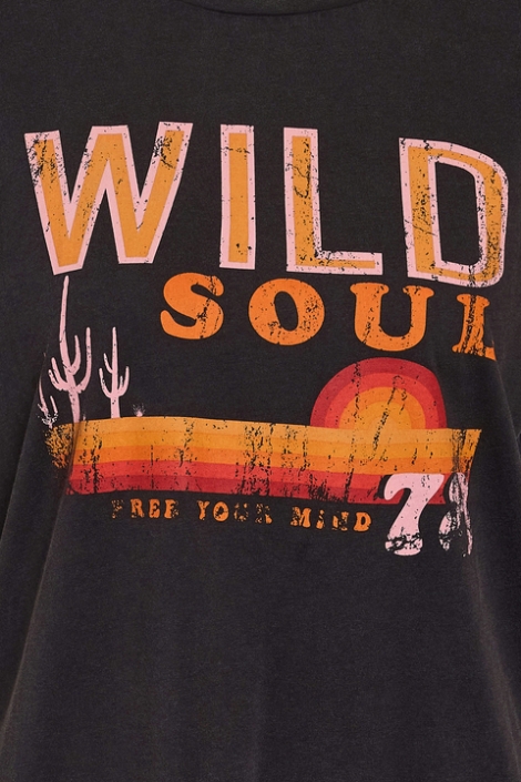 Noisy may nmbohdi gaby s/s washed t-shirt jrs